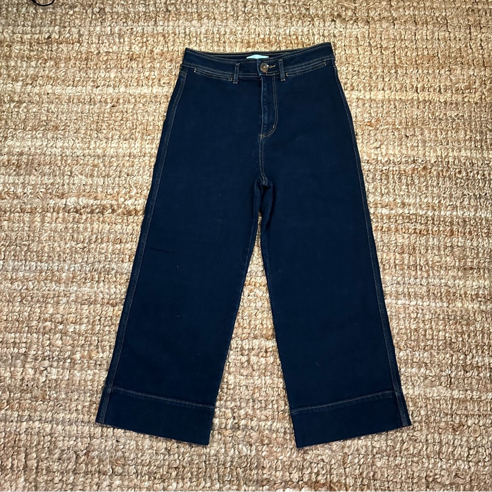 LOFT WIDE LEG JEAN HIGH WAIST SIZE 26